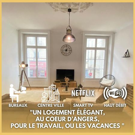 L'Appartement Privilege - 4 Chambres - Coeur D'Angers, Spacieux Et Elegant Dış mekan fotoğraf